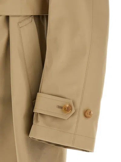 Junya Watanabe Cotton Double-breasted Coat In Brown