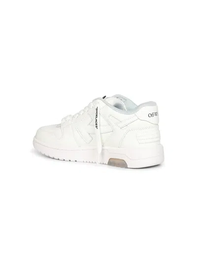 Off-white Out Of Office Graffiti-print Low-top Sneakers In White