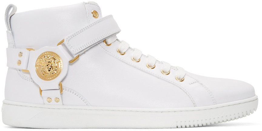 versace white shoes men