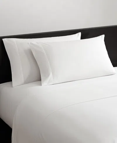 Vera Wang Egyptian 200-thread Count Cotton Solid 4-pc. Sheet Set, King In White