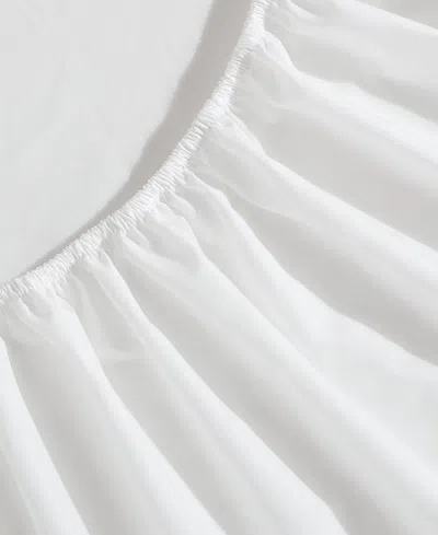 Vera Wang Egyptian 200-thread Count Cotton Solid 4-pc. Sheet Set, King In White