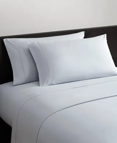 Vera Wang Egyptian 200-thread Count Cotton Solid 4-pc. Sheet Set, Queen In Blue