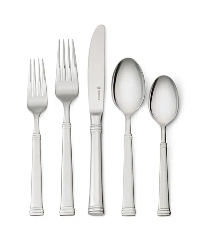 Henckels Plaza 65-pc. Flatware Set, Service For 12 In Silver