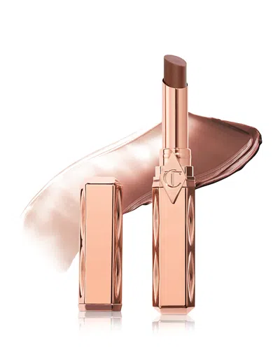 Charlotte Tilbury 90s Kiss Pillow Talk Blush Balm Lip Tint 2g In Brown