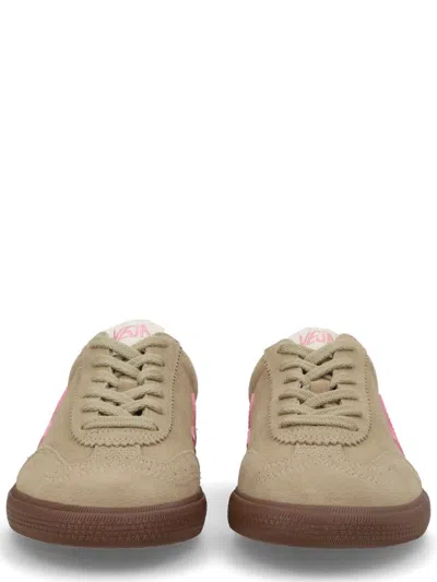 Veja Sneakers Volley Suede Taupe Malibu Bark In Gray