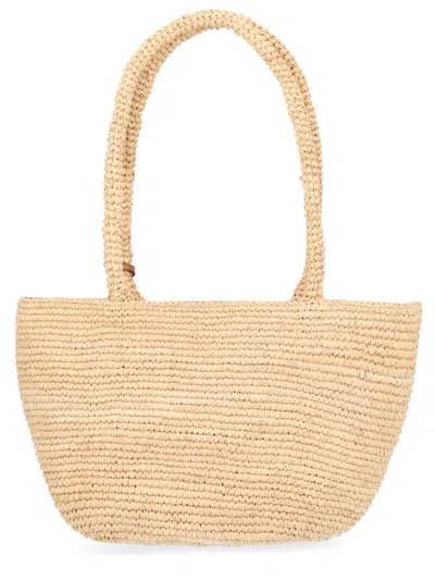Manebi Borsa Panier Medium In Neutral