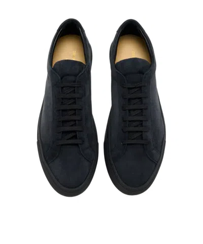 Common Projects Round-toe Sneakers In Black