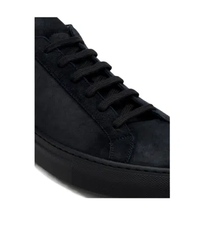 Common Projects Round-toe Sneakers In Black