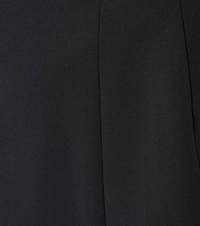 Shop Balenciaga Wool Skirt In Black