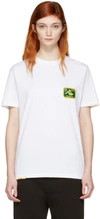 PALM ANGELS White 'Kamasutra Libra' T-Shirt