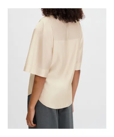 Filippa K Sheer Tee In Neutral