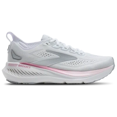 Brooks Womens  Glycerin 23 In White/grey