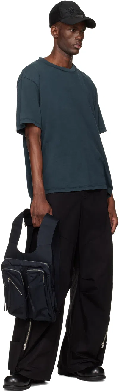 Fffpostalservice Black Pod Backpack In Black