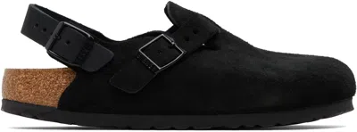 Birkenstock Closed-toe Sandals With Adjustable Buckle Straps In Black