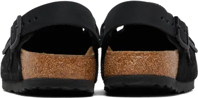Birkenstock Closed-toe Sandals With Adjustable Buckle Straps In Black