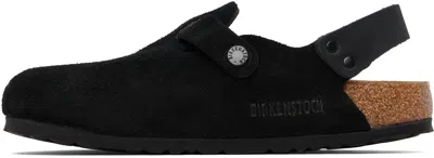 Birkenstock Closed-toe Sandals With Adjustable Buckle Straps In Black