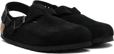 Birkenstock Closed-toe Sandals With Adjustable Buckle Straps In Black