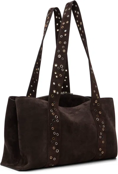 Osoi Brown Shell Duffel Bag