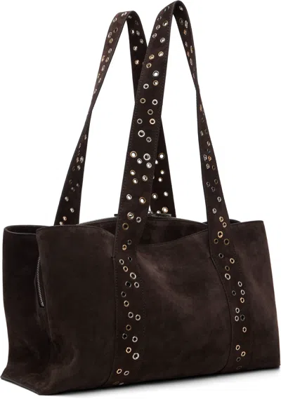 Osoi Brown Shell Duffel Bag