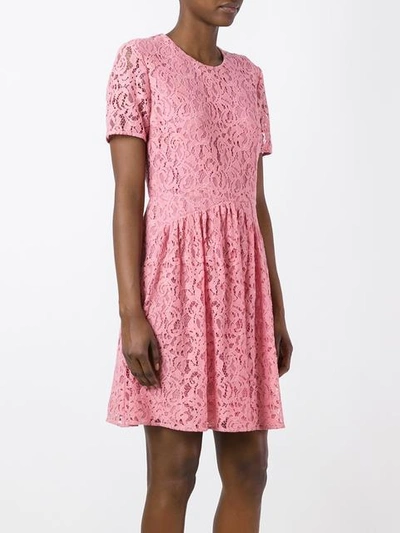 Shop Burberry 'abito Christy' Dress - Pink