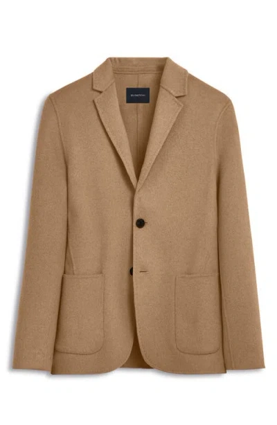Bugatchi Wool Blend Double Button Blazer In Brown