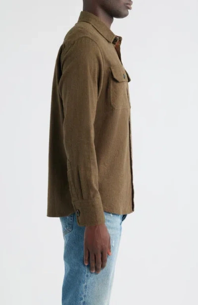 Pendleton Burnside Solid Flannel Button-up Shirt