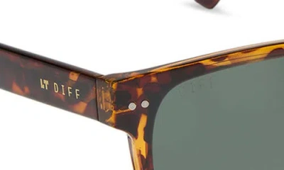 Diff Marco 56mm Square Sunglasses In Brown