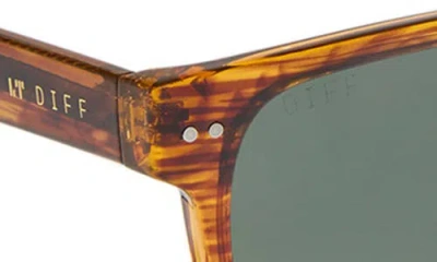 Diff Marco 56mm Square Sunglasses In Brown