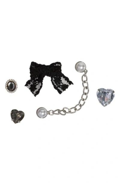 Kitsch Assorted 6-pack Pop™ Charms In Black