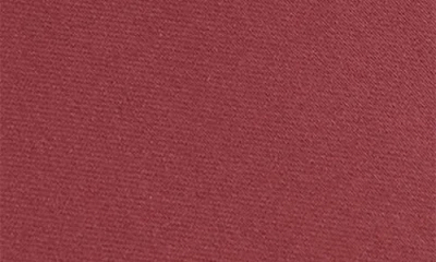 Construct Solid Satin Tie In Burgundy