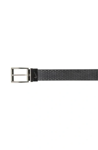 Nike Perforated Reversible Belt In Multi