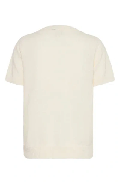 Ichi Ihdamilo Crewneck Sweater T-shirt In White