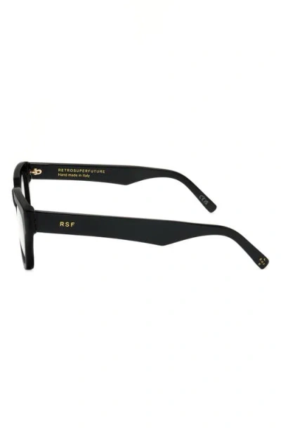 Super By Retrosuperfuture® 54mm Rectangular Reading Glasses In Black