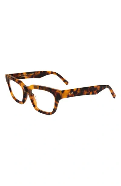 Super By Retrosuperfuture® 54mm Rectangular Reading Glasses In Brown
