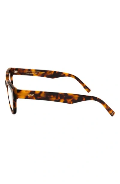 Super By Retrosuperfuture® 54mm Rectangular Reading Glasses In Brown