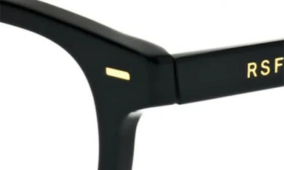 Super By Retrosuperfuture® 52mm Rectangular Reading Glasses In Black