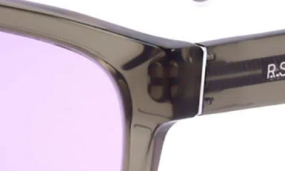 Super By Retrosuperfuture® 53mm Rectangular Sunglasses In Gray