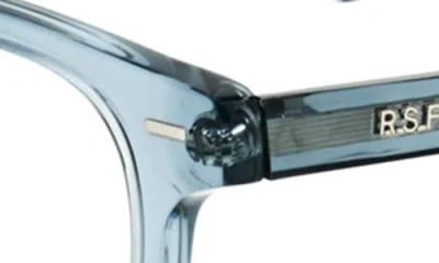 Super By Retrosuperfuture® 53mm Rectangular Reading Glasses In Blue