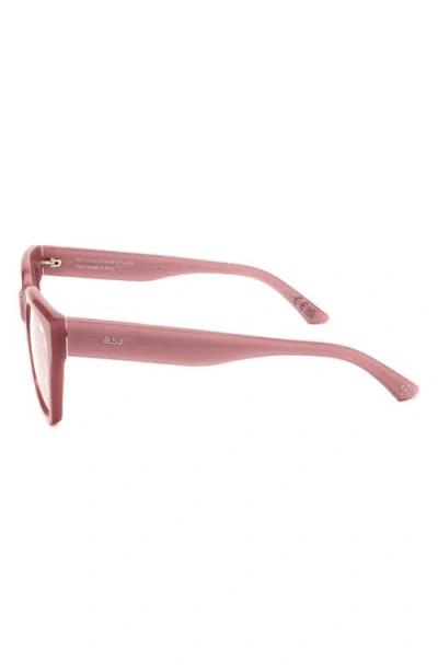 Super By Retrosuperfuture® 50mm Rectangular Reading Glasses In Pink