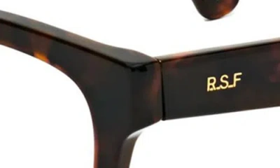 Super By Retrosuperfuture® 50mm Rectangular Reading Glasses In Black