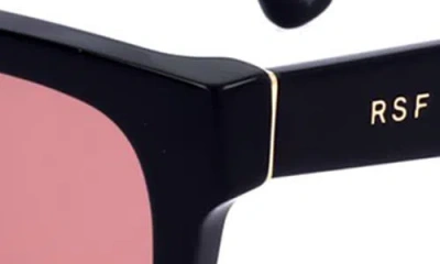 Super By Retrosuperfuture® 53mm Rectangular Sunglasses In Black