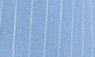 Veronica Beard Miller Dickey Pinstriped Crepe Blazer In Blue