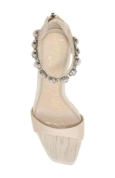 Sam Edelman Lyra Ankle Strap Sandal In Neutral