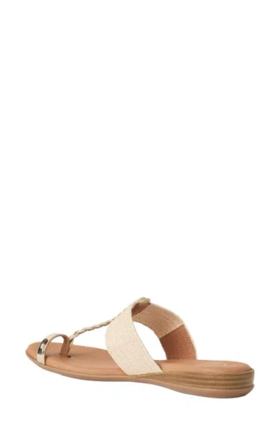Andre Assous André Assous Neo Toe Loop Sandal In Brown