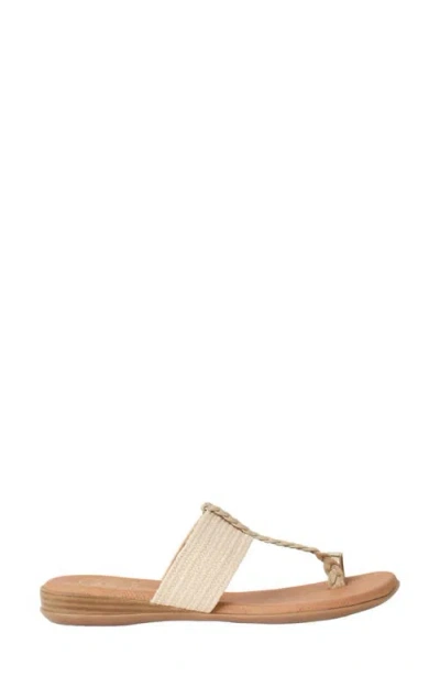 Andre Assous André Assous Neo Toe Loop Sandal In Brown