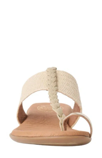 Andre Assous André Assous Neo Toe Loop Sandal In Brown