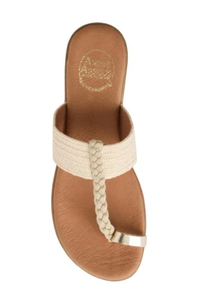 Andre Assous André Assous Neo Toe Loop Sandal In Brown