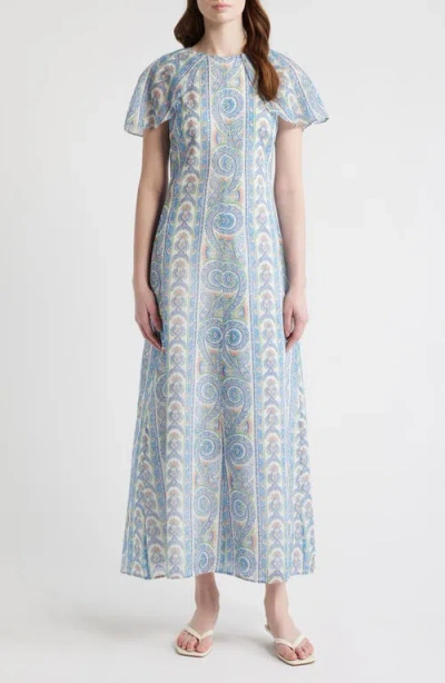 Hill House Home The Davina Dress In Blue