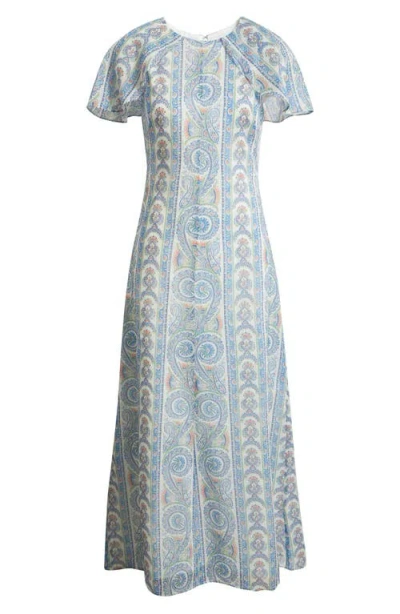 Hill House Home The Davina Dress In Blue