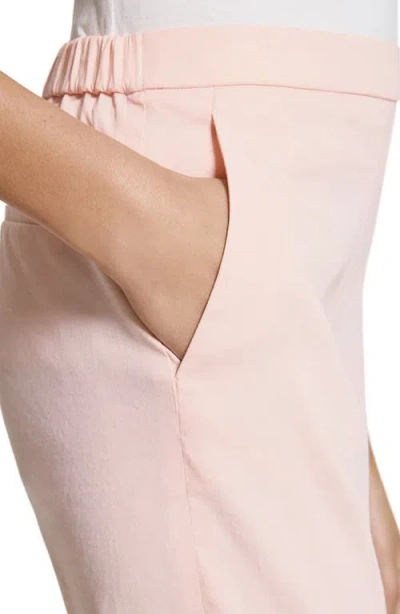 Theory Treeca Pull-on Pants In Pink
